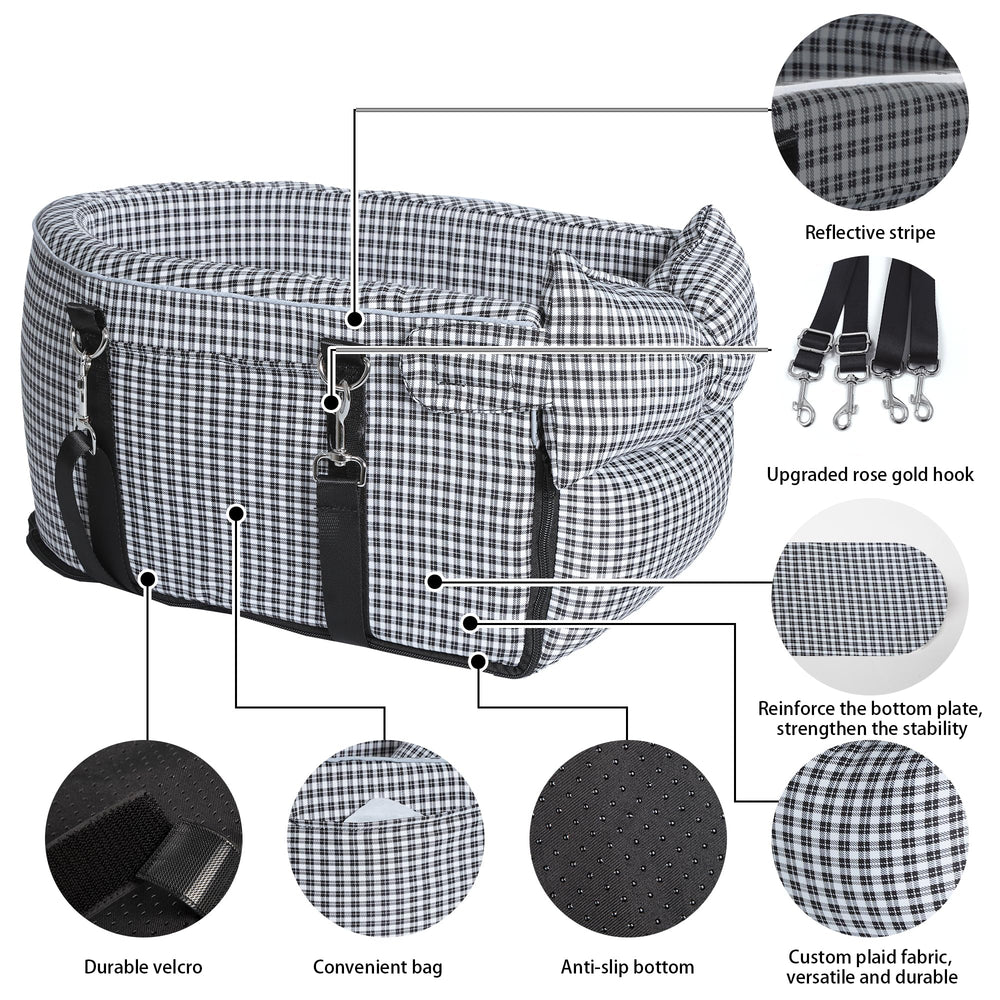 RUONARIER easy to install with headrest straps for secure positioning.