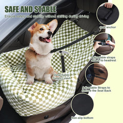 RUONARIER dog car seat detachable cover for easy cleaning