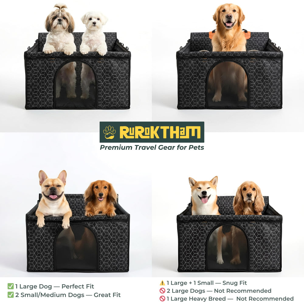 RUROKTHAM easy-to-clean travel solution for dogs on the go