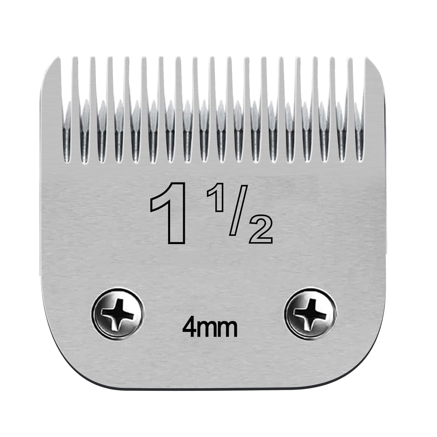 Ruzros ceramic blade close-up showing size 1-1/2 precision for clean cuts.