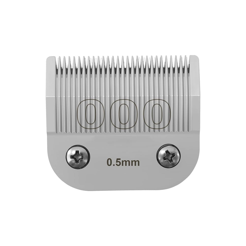 Ruzros professional detachable ceramic blades close-up showing sharp edge for precise cuts