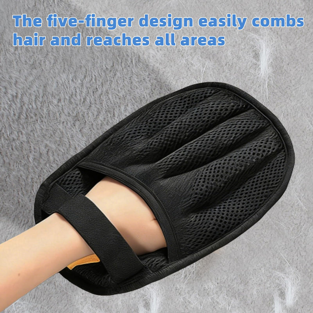 RWUSX breathable mesh fabric glove protects skin and fabrics.