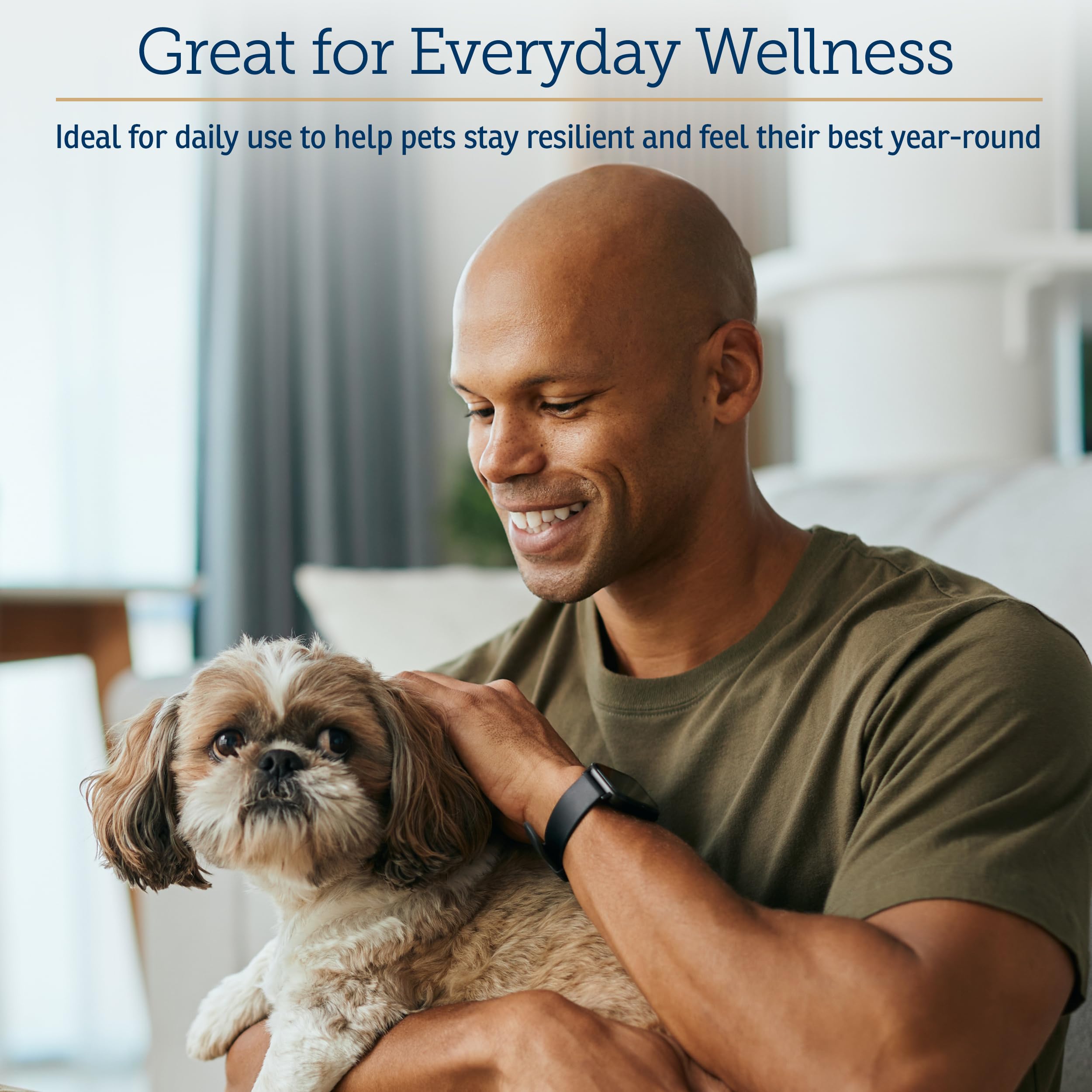 Rx Vitamins Immuno Support with shiitake mushrooms boosts natural defenses for pets.