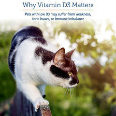Pour-friendly bottle view for quick administration to dogs and cats