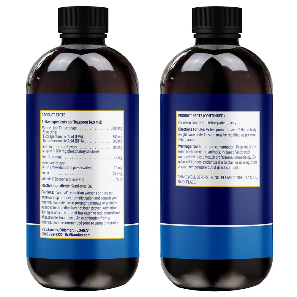 Rx Vitamins Ultra EFA Omega 3 with rosemary for antioxidant protection.