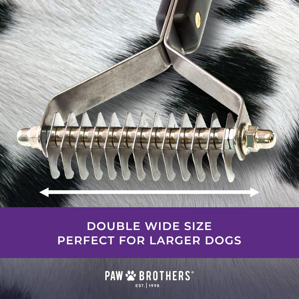 Ryan's Pet Supplies Paw Brothers professional-grade tool supports efficient shedding control.