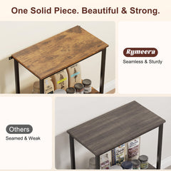Rymeera middle-shelf-storage keeps fish care essentials neatly organized.