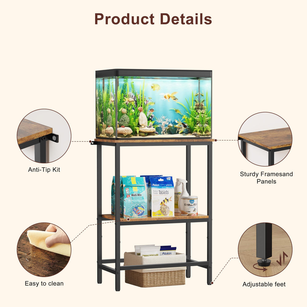 Rymeera open-bottom-design offers flexible storage for buckets and gear.