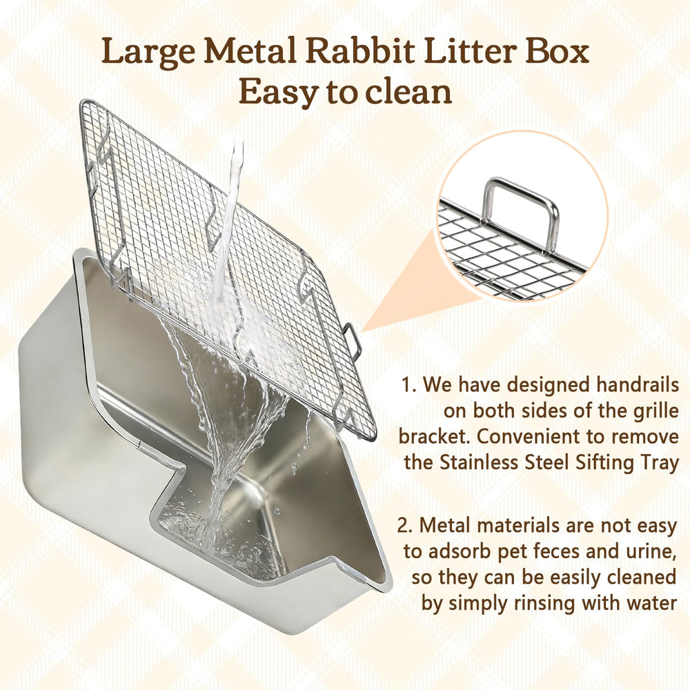 Rypet 304 stainless steel mesh holder demonstrates durability and long life.