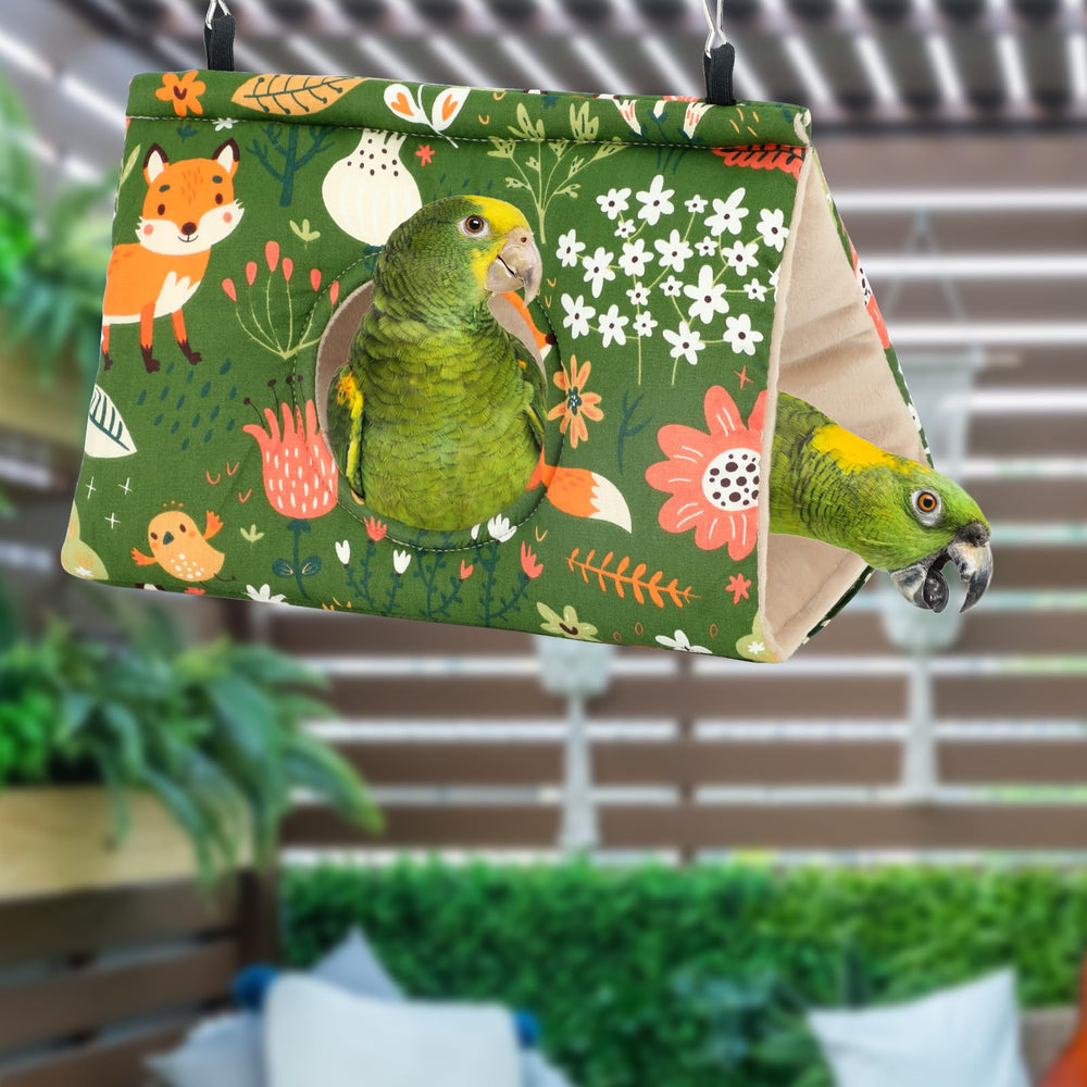 Rypet green nest cozy winter use for comfortable bird lounging