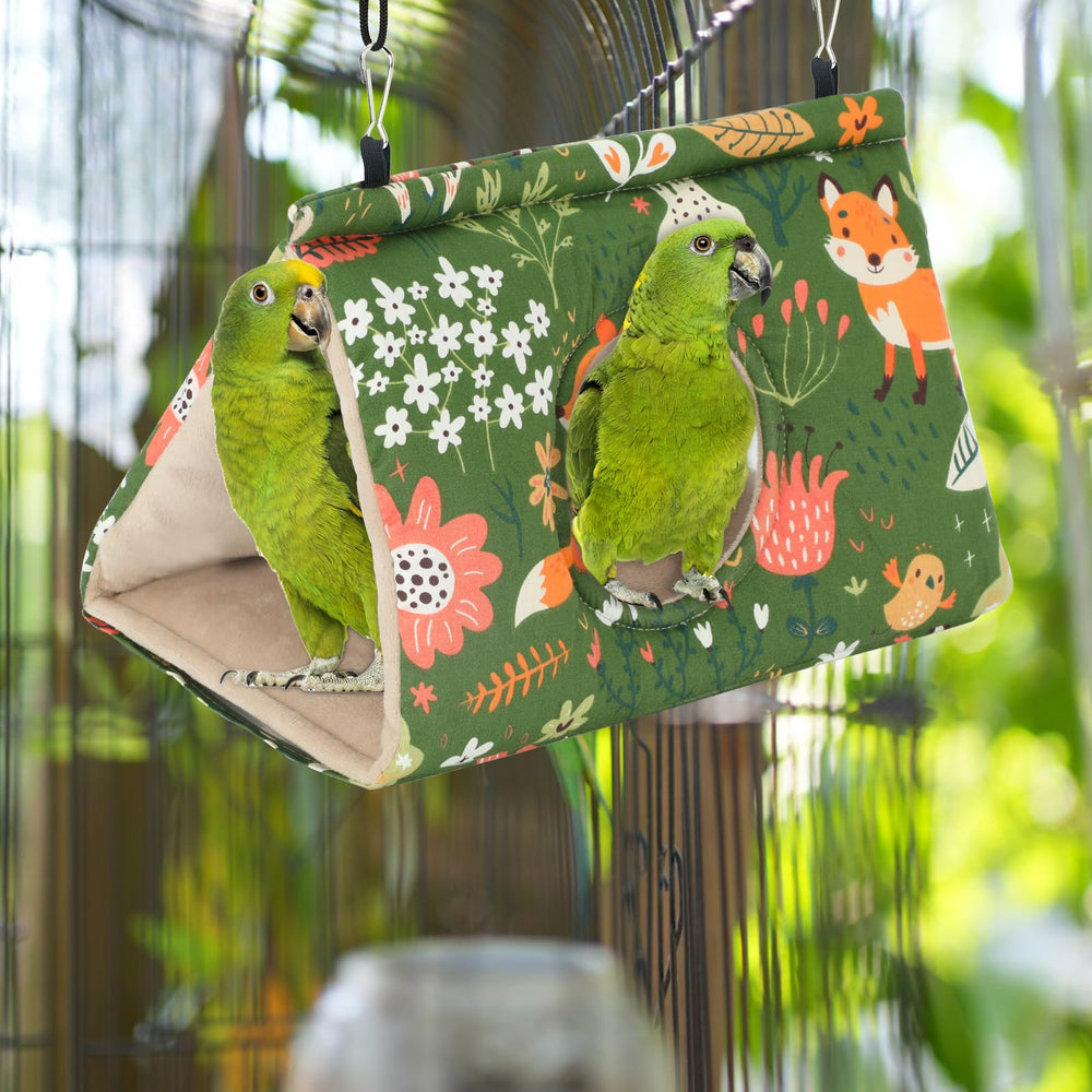 Rypet hanging cotton hammock attachment for quick cage setup
