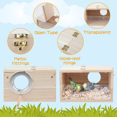 Rypet multifunctional nesting box for resting, nesting, and breeding practice