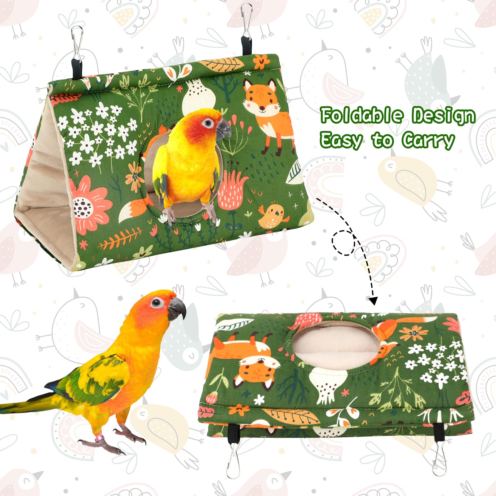 Rypet open side hole nest entry with wind protection for birds