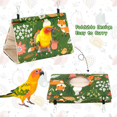 Rypet open side hole nest entry with wind protection for birds