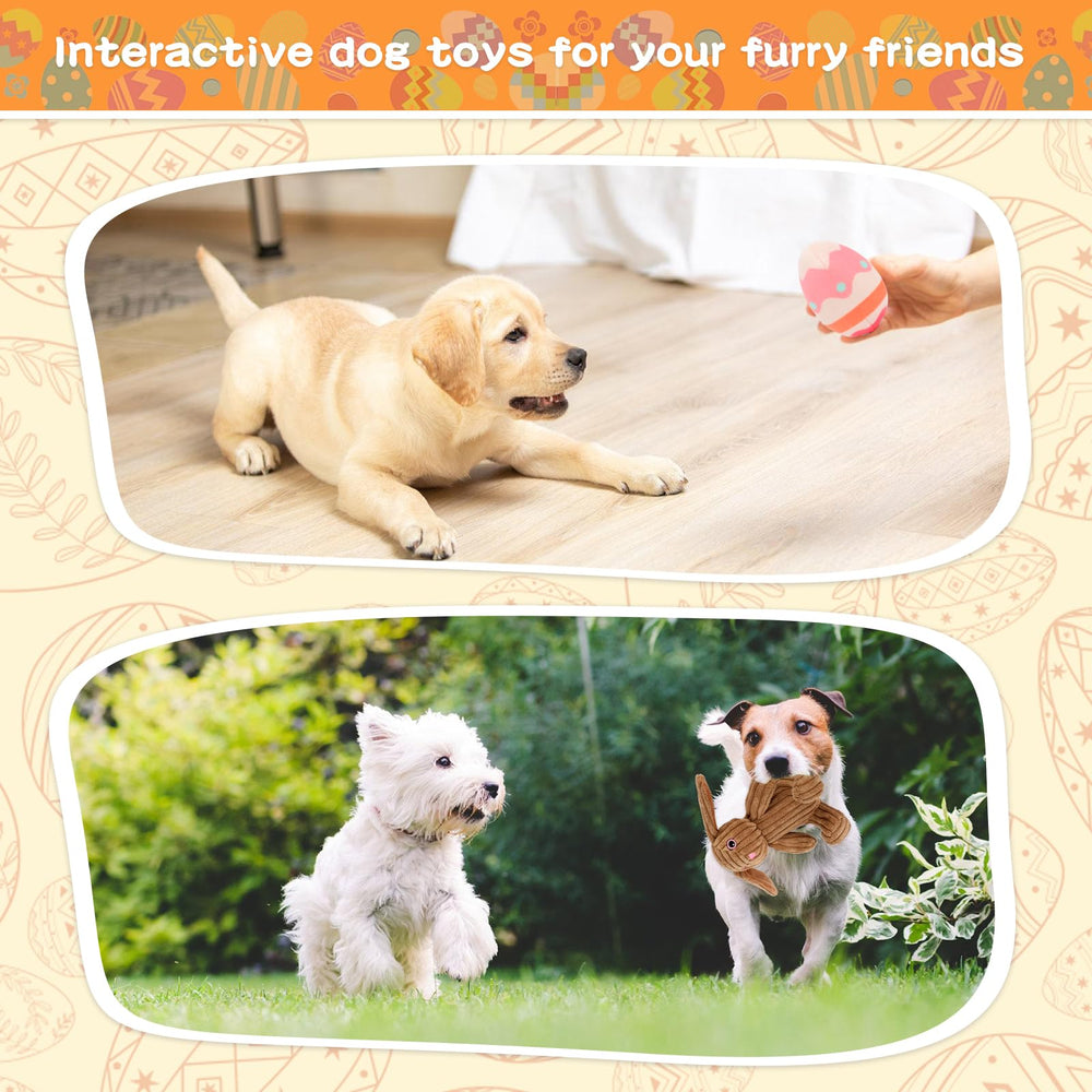 Rypet small to medium dog Easter toy ideal for indoor play