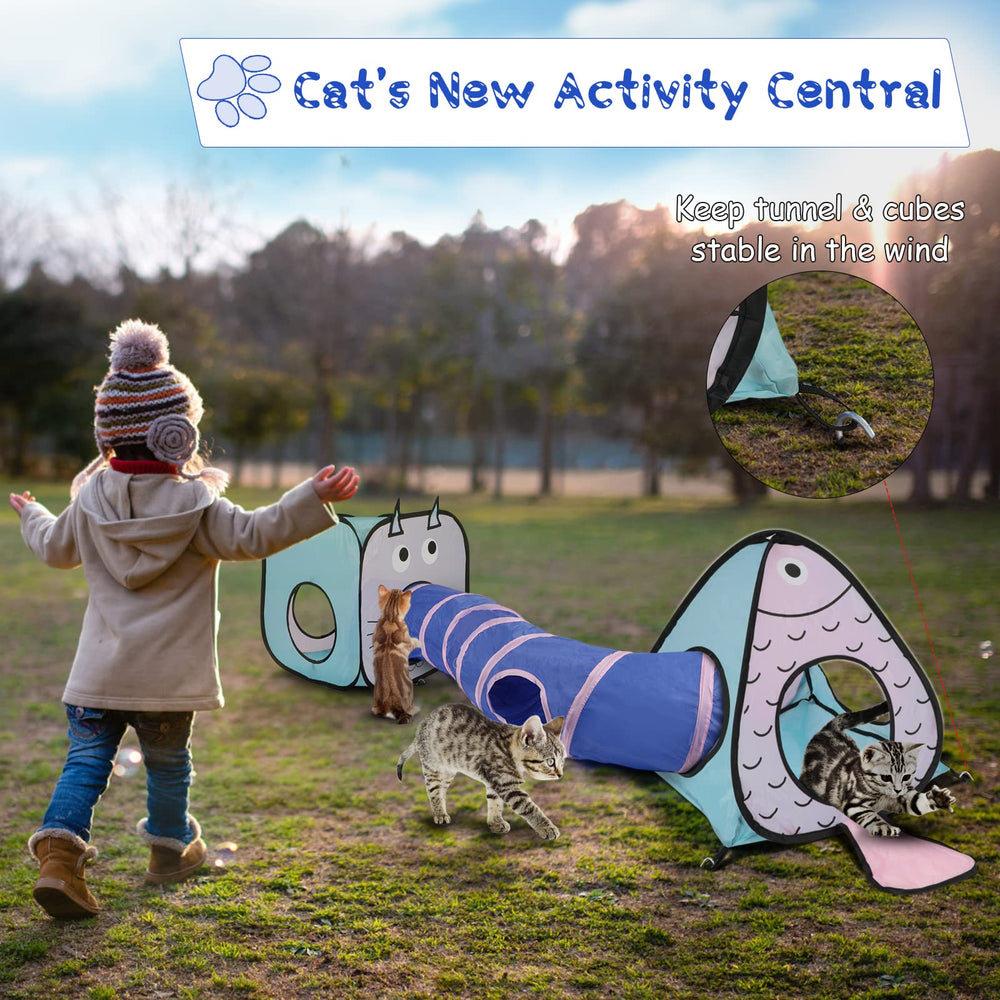 Rypet tear-resistant polyester and steel frame ensure sturdy indoor fun.