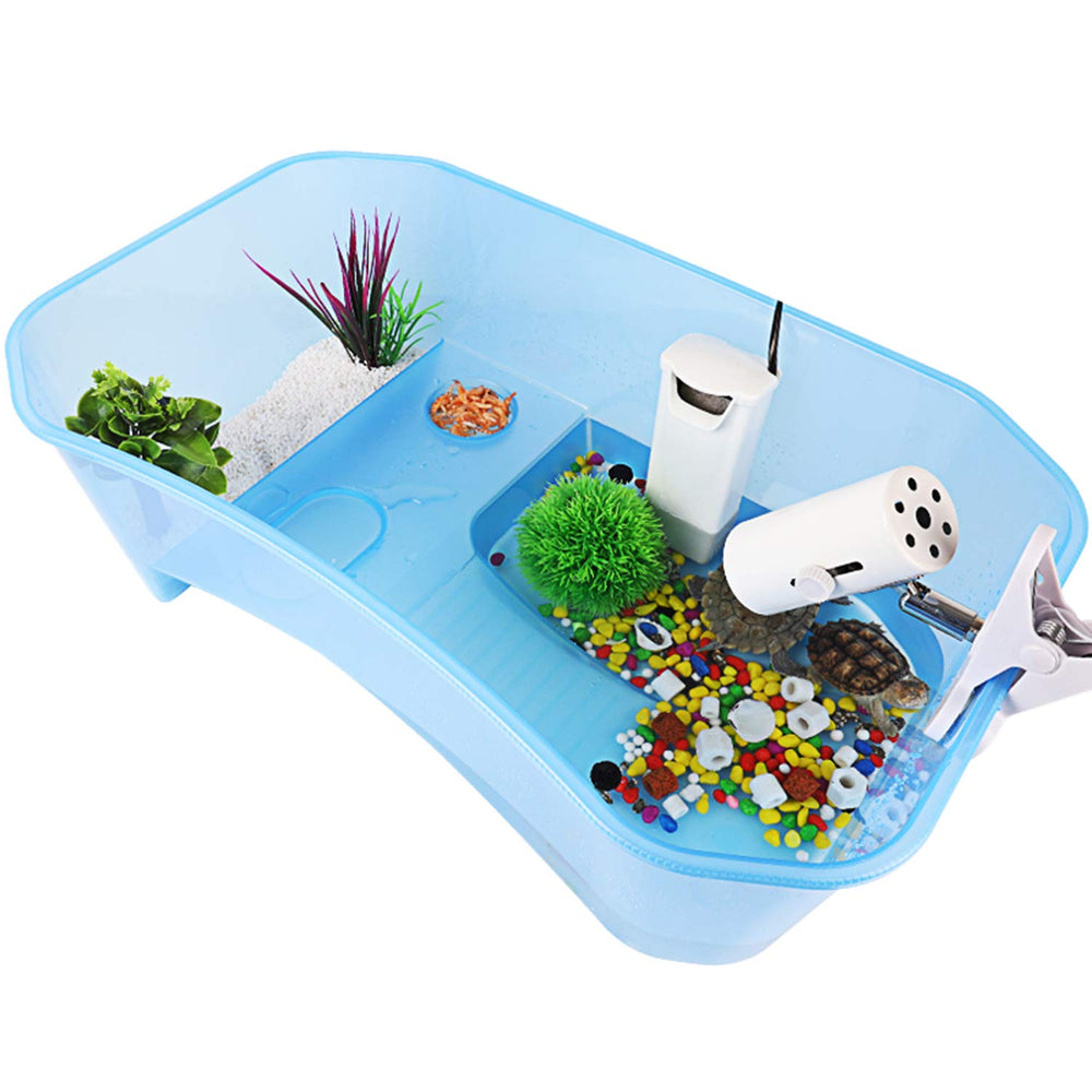 Rypet Turtle Tank feeding area for convenient mealtime