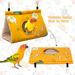 Rypet bird nest with side entry hole providing easy access and wind protection