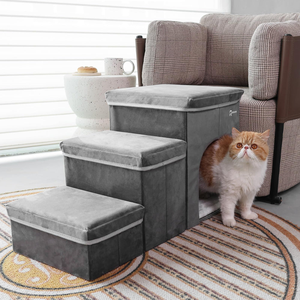 RYpetmia with built-in storage, tidy solution for pet essentials.