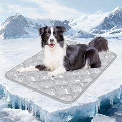Rywell Dog Cooling Mat 2.0 grey surface cools pets for hot days