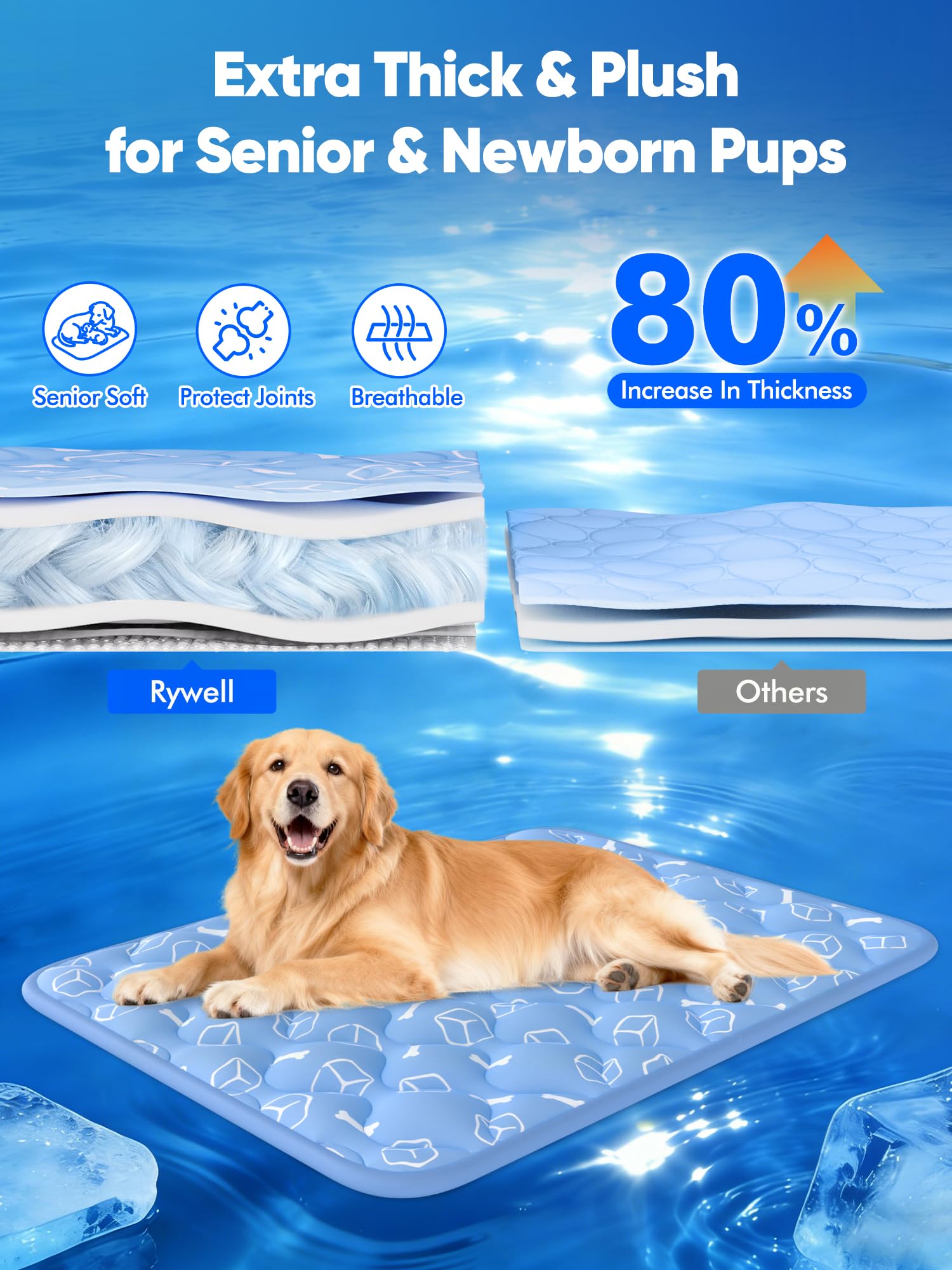 Waterproof interior blocks moisture and simplifies cleaning after spills.