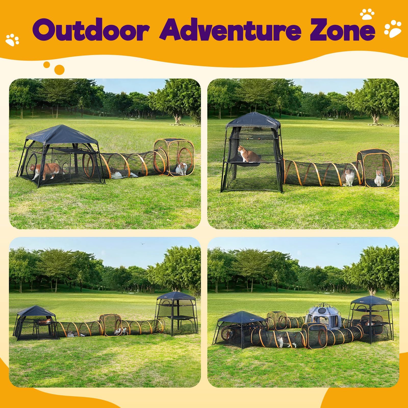 Rywell secure tunnel connections with reinforced edges for safe, high-energy play.