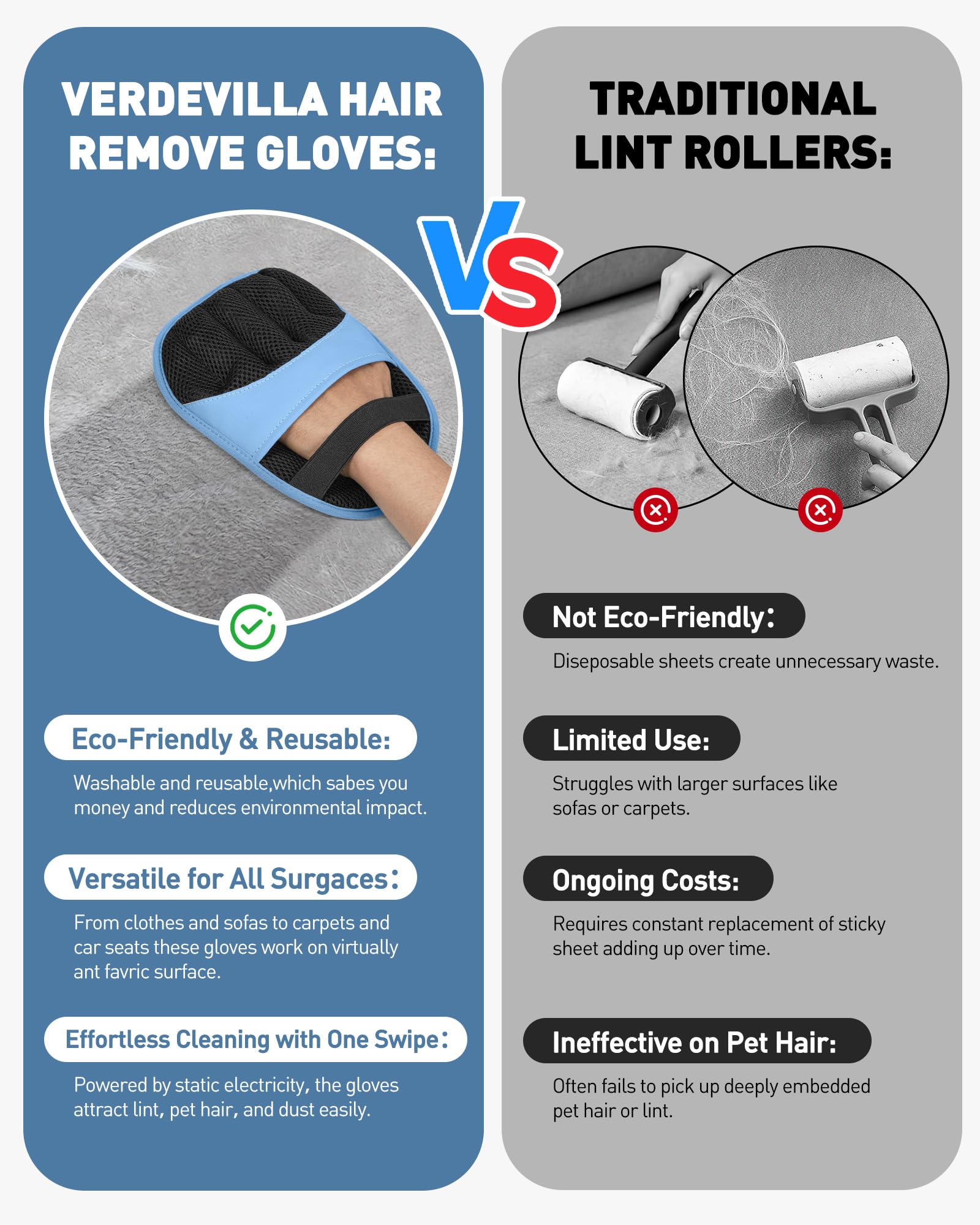 RZPTL gift-ready pet cleaning glove ideal for pet lovers