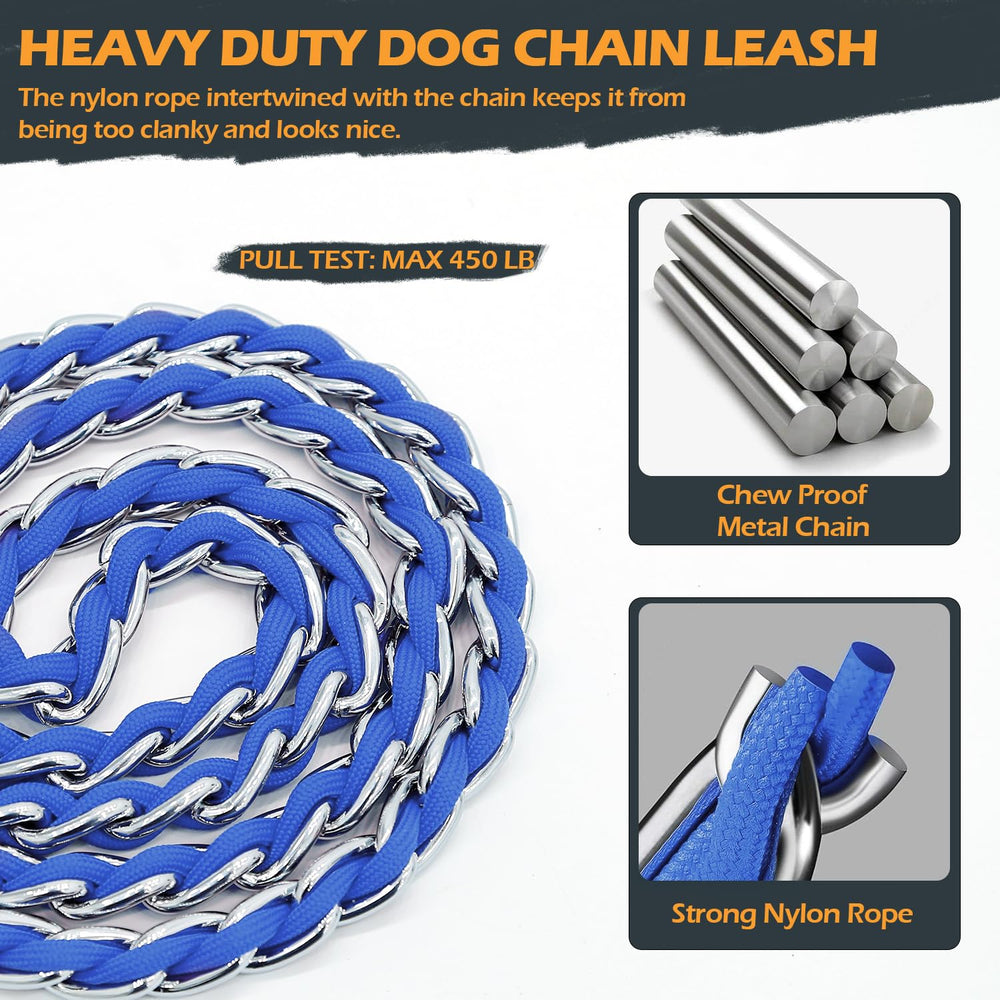 S-ETOVUS 360° rotating clasp helps prevent tangles during walks.
