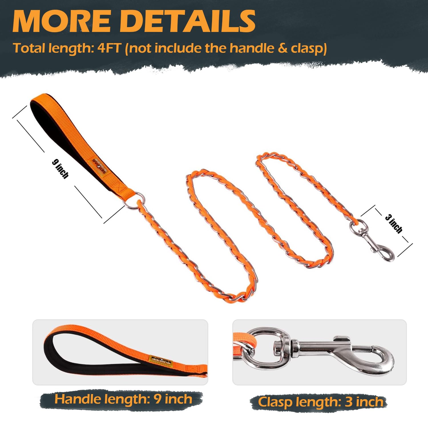Durable chew-proof design suited for strong chewers.
