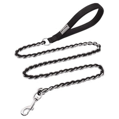 S-ETOVUS chain dog leash full view showing sturdy design for medium to large dogs