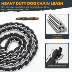 S-ETOVUS leash padded handle close-up with soft, comfortable grip