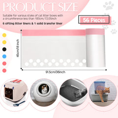 Sabary jumbo thick liner with drawstring for spill-free cleanup