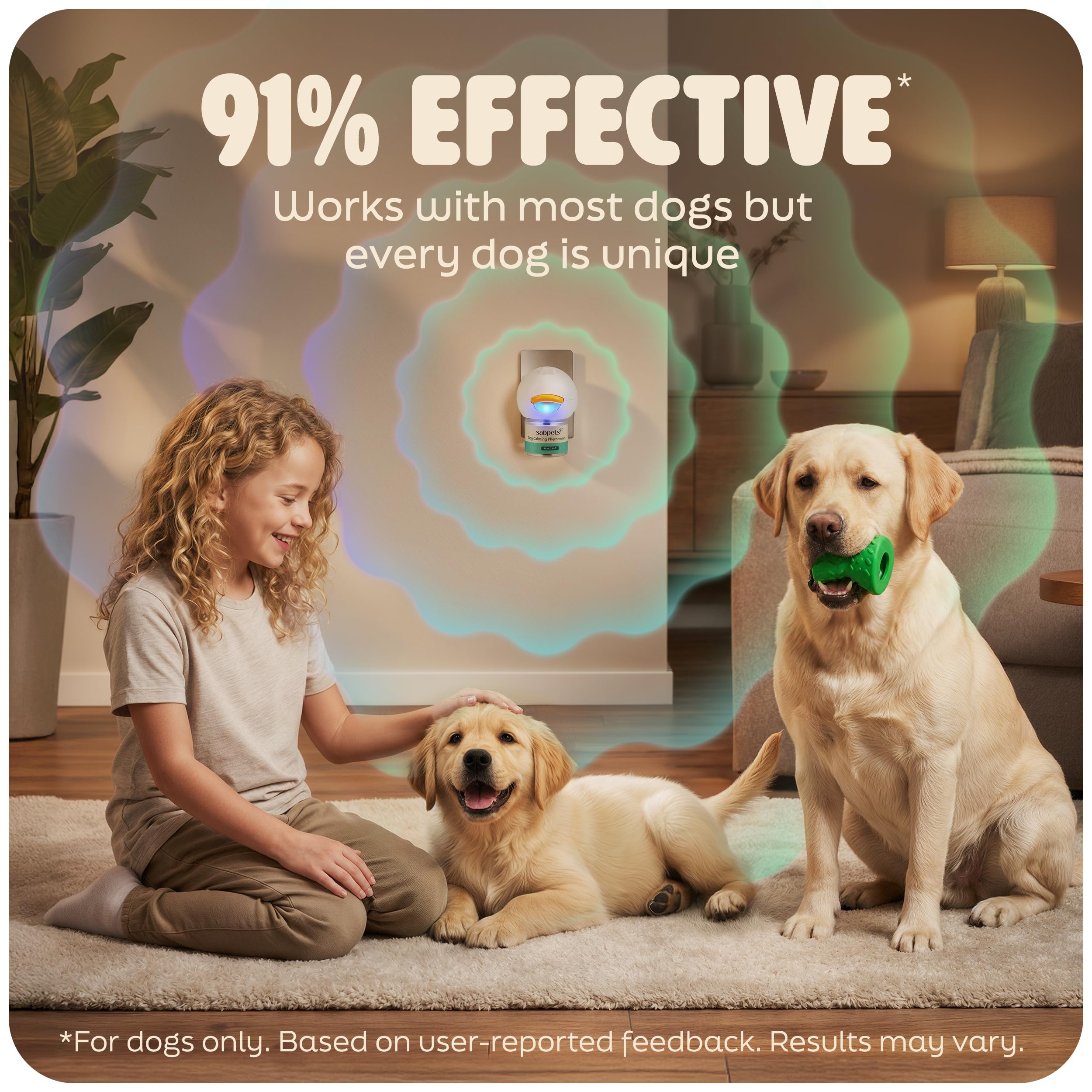 SabPets diffuser kit refill cartridge shown for easy ongoing calming support