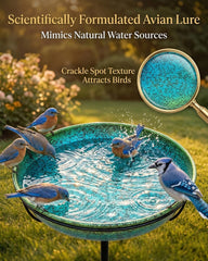 SAC SMARTEN ARTS welded hummingbirds decor provides lasting garden durability.