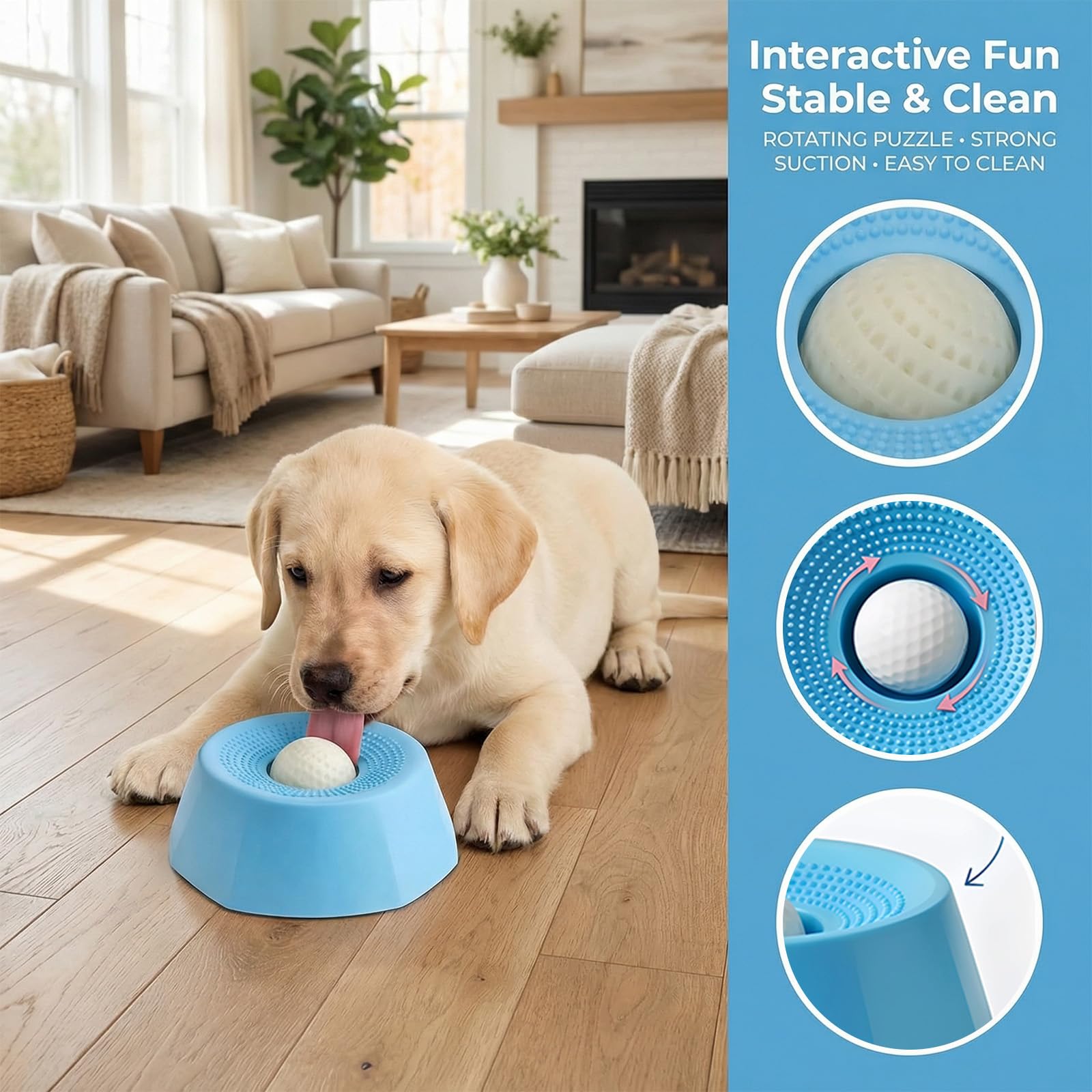 Sadaug slow-eating design supports calmer meals for dogs and cats