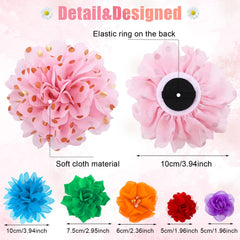 Sadnyy pet bows on collars, enhances outfits for cats and dogs.