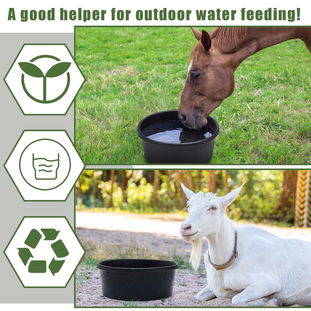 Sadnyy temperature resistant livestock feeder for year round use