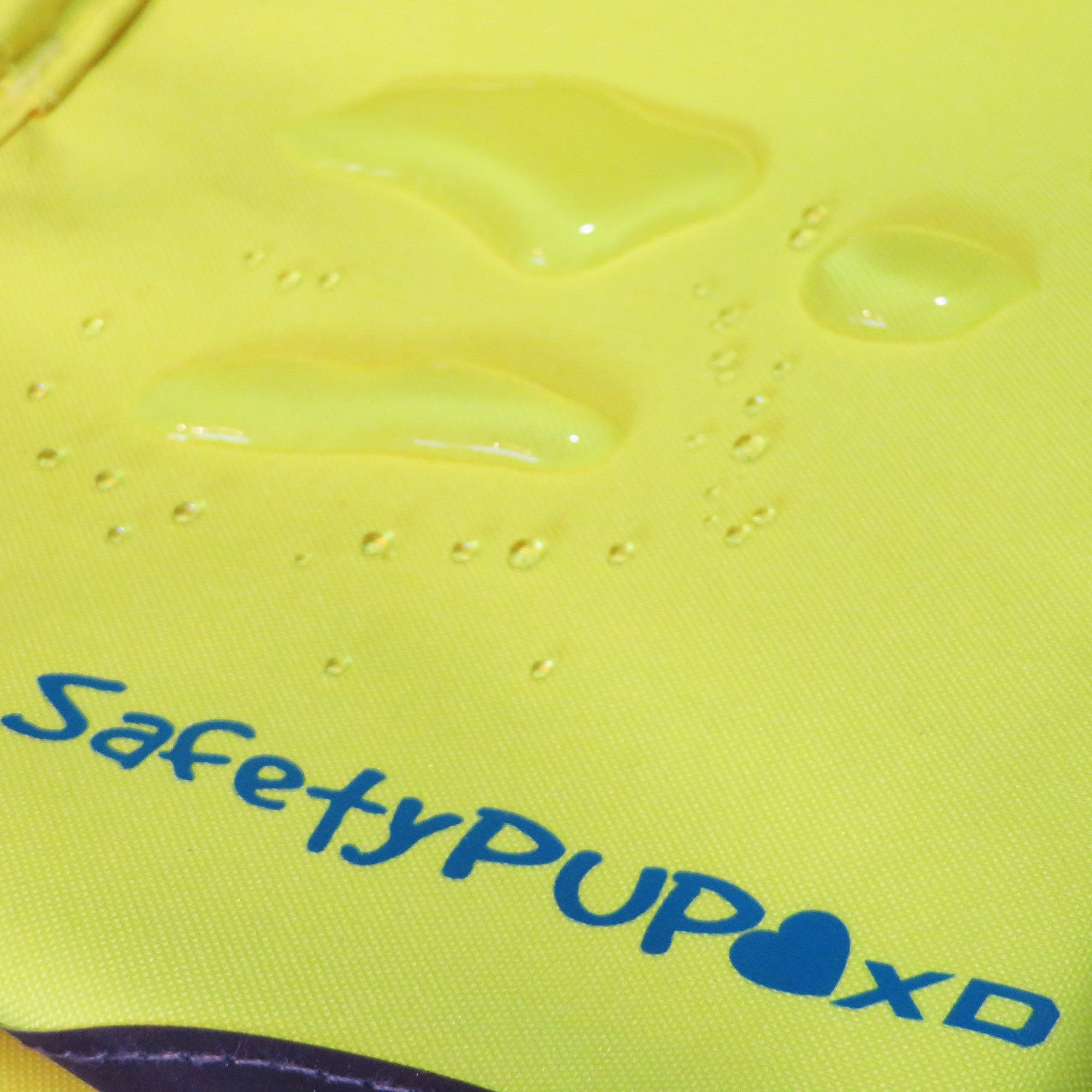 SafetyPUP XD night-time reflective vest highlights high-visibility panels