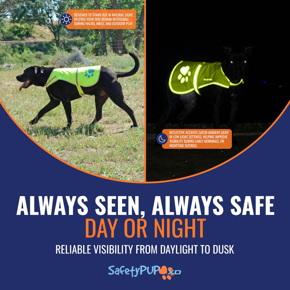 SafetyPUP XD utility strap on the vest for bags or carabiners