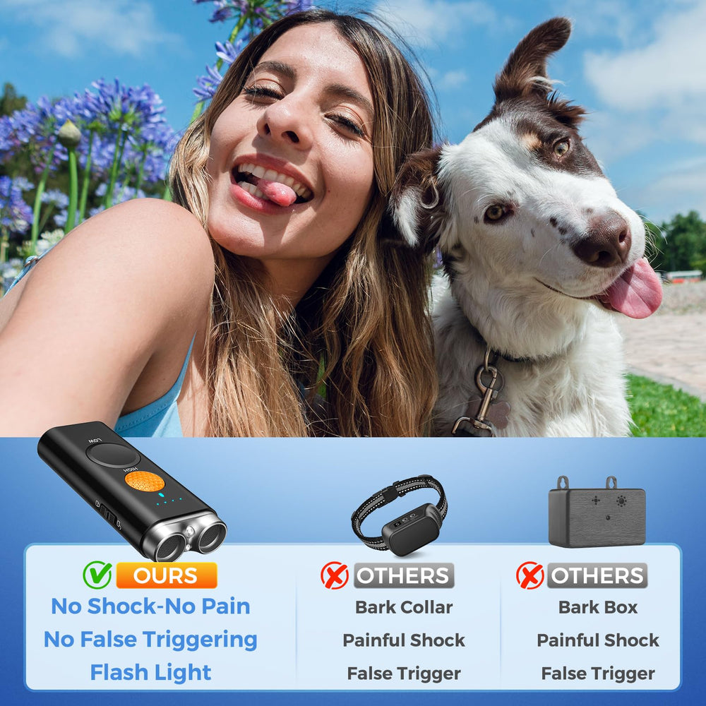 Saigain dog bark deterrent handheld design for on-the-go training and quick relief