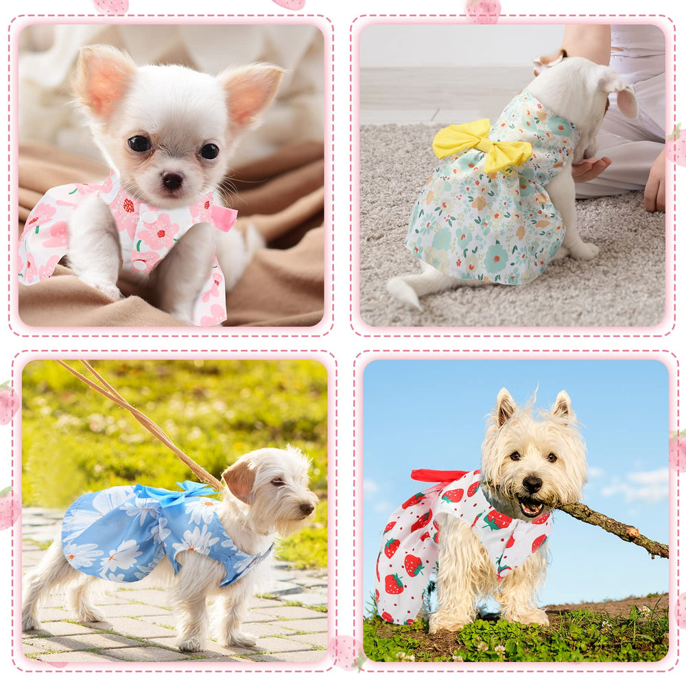 Saintrygo washable pet dresses for easy care and longevity.