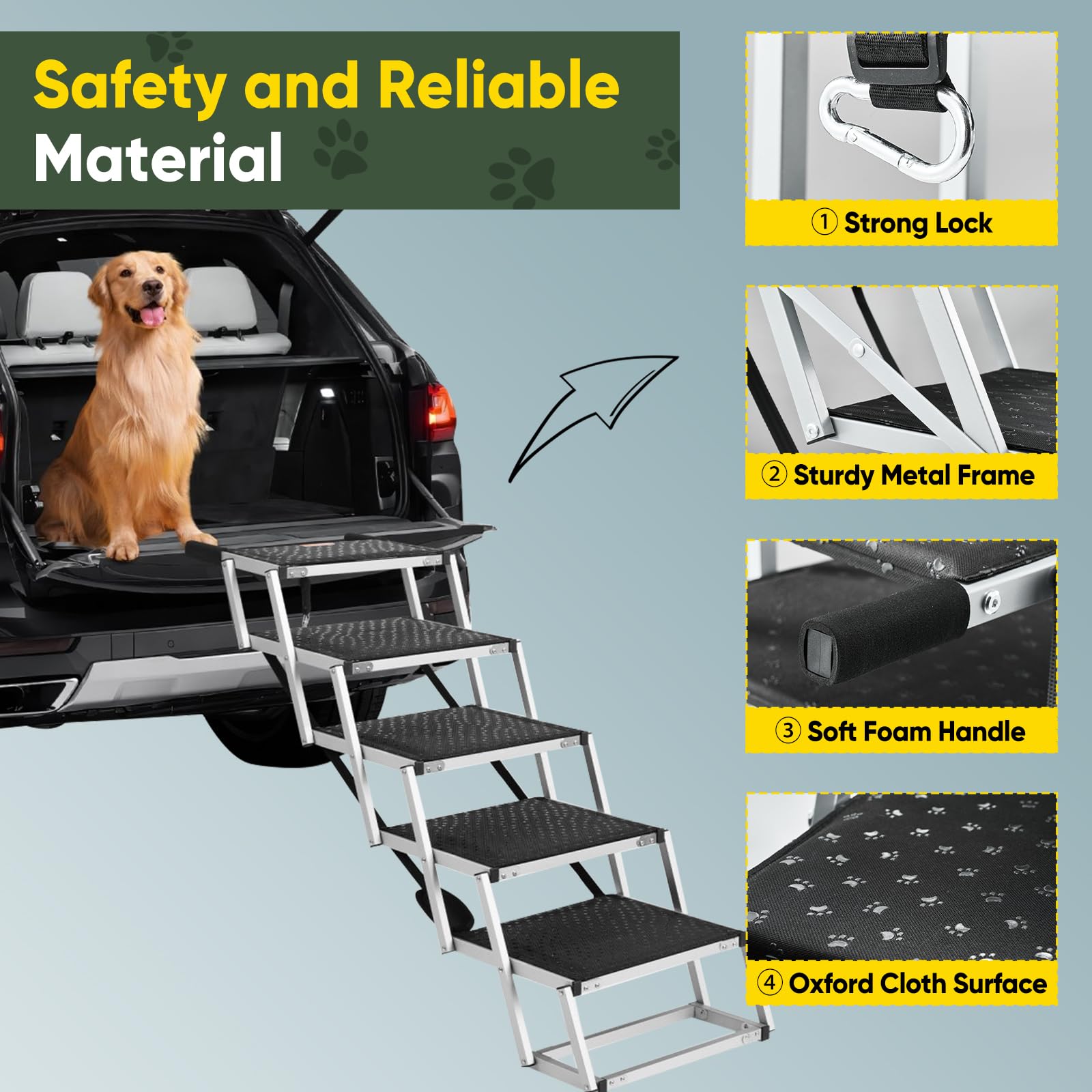 SakerPlus ramp compatible with SUVs and trucks