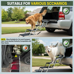 Folded SakerPlus ramp compact for easy storage