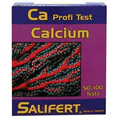 Salifert alkalinity calcium magnesium kit procedure drops illustration guiding simple steps for accurate results.