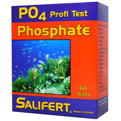 Salifert phosphate test kit packaging shown for easy setup and storage