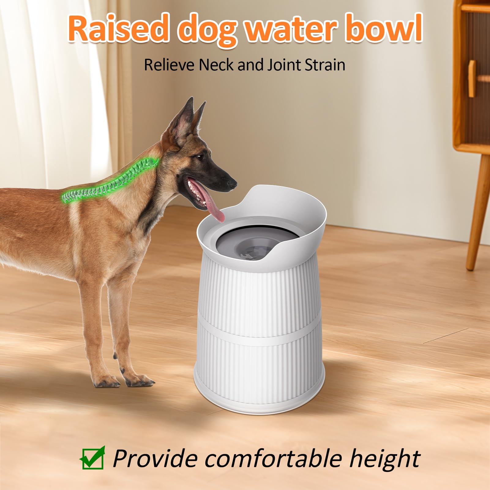 Salodal anti-slip mat keeps bowl steady on floors