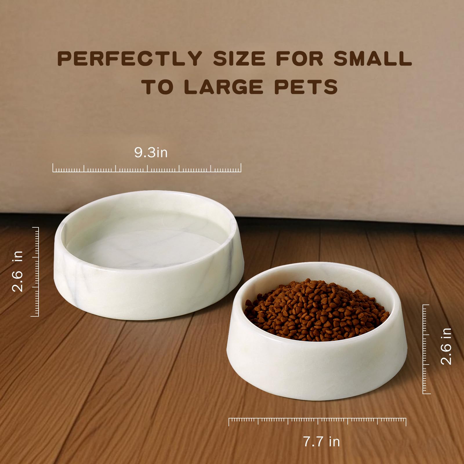 SAMAH seamless one-piece construction eases cleaning after meals.