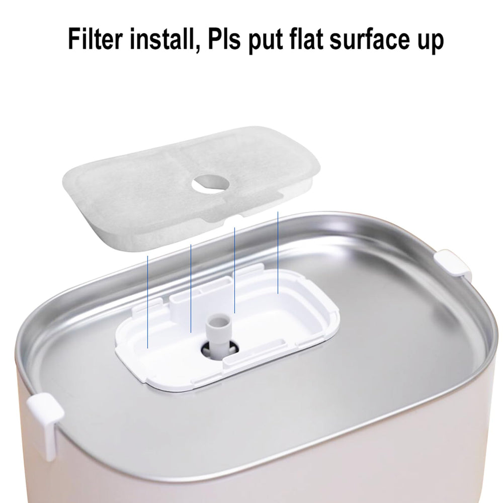 Soak and rinse filters before use to reduce carbon dust.