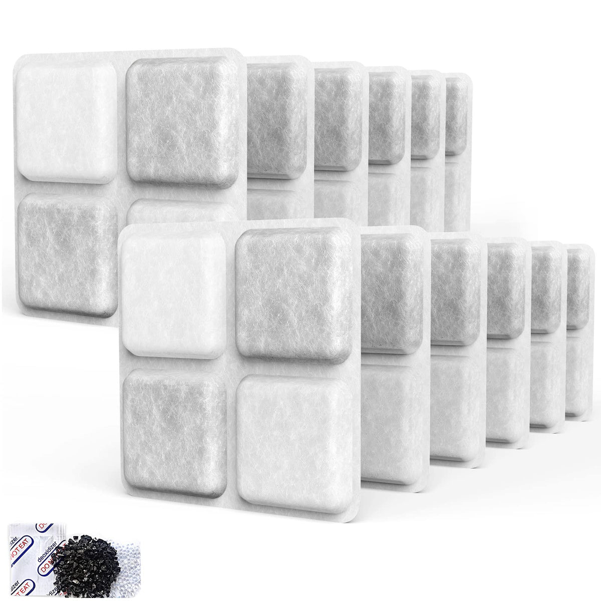 SAMANIJA 12-pack desiccant bags for Petlibro feeders keep kibble dry