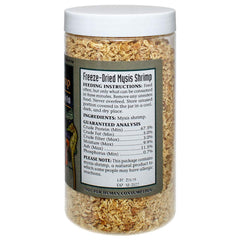 San Francisco Bay Brand Freeze-Dried Mysis Shrimp feeding-scene shows easy feeding during routine tank care.
